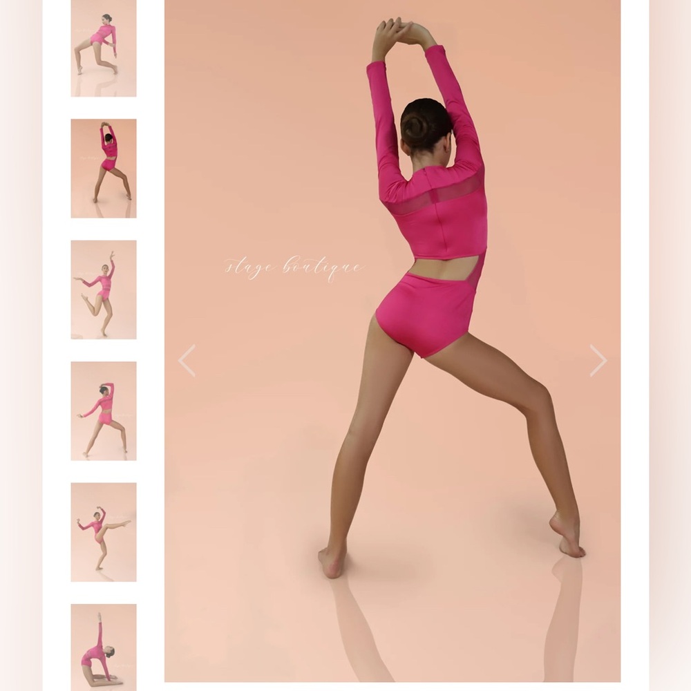 Jeweled Leotard Dance Costume - CL
